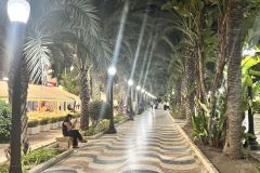 Alicante: Večerní procházka po Explanada de España