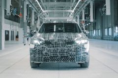 BMW iX3 2024 prototyp