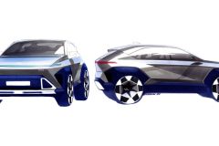 Hyundai Kona 2023 sketch