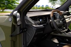 The 2026 Jeep® Recon interior blends rugged utility with refined, all-electric comfort.