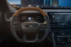 The 2026 Jeep® Recon interior blends rugged utility with refined, all-electric comfort.