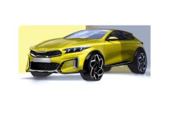 Kia Xceed 2023 sketch