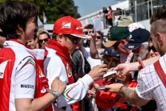 Kimi Räikkönen na Goodwood Festival of speed 2014