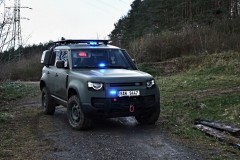 Land Rover Defender Dajbych prototyp pro policii 2021