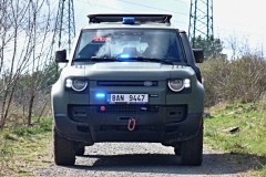 Land Rover Defender Dajbych prototyp pro policii 2021