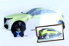 Mazda CX-20 sketch