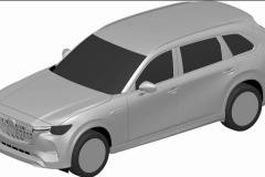 Mazda CX-80 patentový snímek