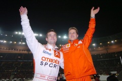 Michael Schumacher a Sebastien Loeb v roce 2004