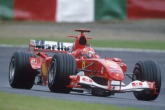 2004 Japanese Grand Prix.Suzuka , Japan  8th - 10th October 2004Michael Schumacher, Ferrari F2004. Action. World Copyright:Peter Spinney/LAT Photographic ref: 35mm Image: A12