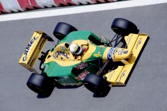 1993 Spanish Grand Prix.Catalunya, Barcelona, Spain. 7-9 May 1993.Riccardo Patrese (Benetton B193B Ford) 4th position.Ref-93 ESP 11.World Copyright - LAT Photographic