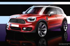 Mini Countryman sketch