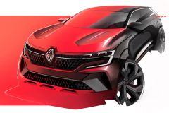 Renault Austral 2022 skica