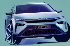 Škoda Elroq skica 2024