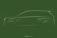 Škoda Small EV SUV skica