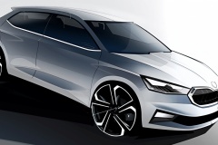Škoda Fabia IV 2021 skica