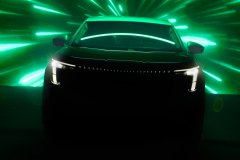 Škoda EV SUV teaser 2025