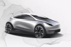 Tesla Model 2 sketch 2020