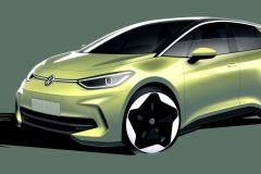 Volkswagen ID.3 2023 skica