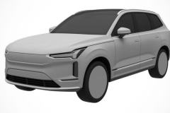 Volvo Embla patentový snímek příď