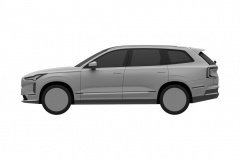 Volvo Embla patentový snímek profil