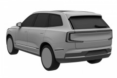 Volvo Embla patentový snímek záď