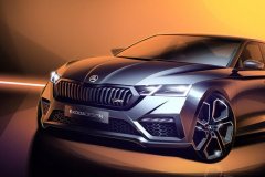 Škoda Octavia RS iV skica 2020