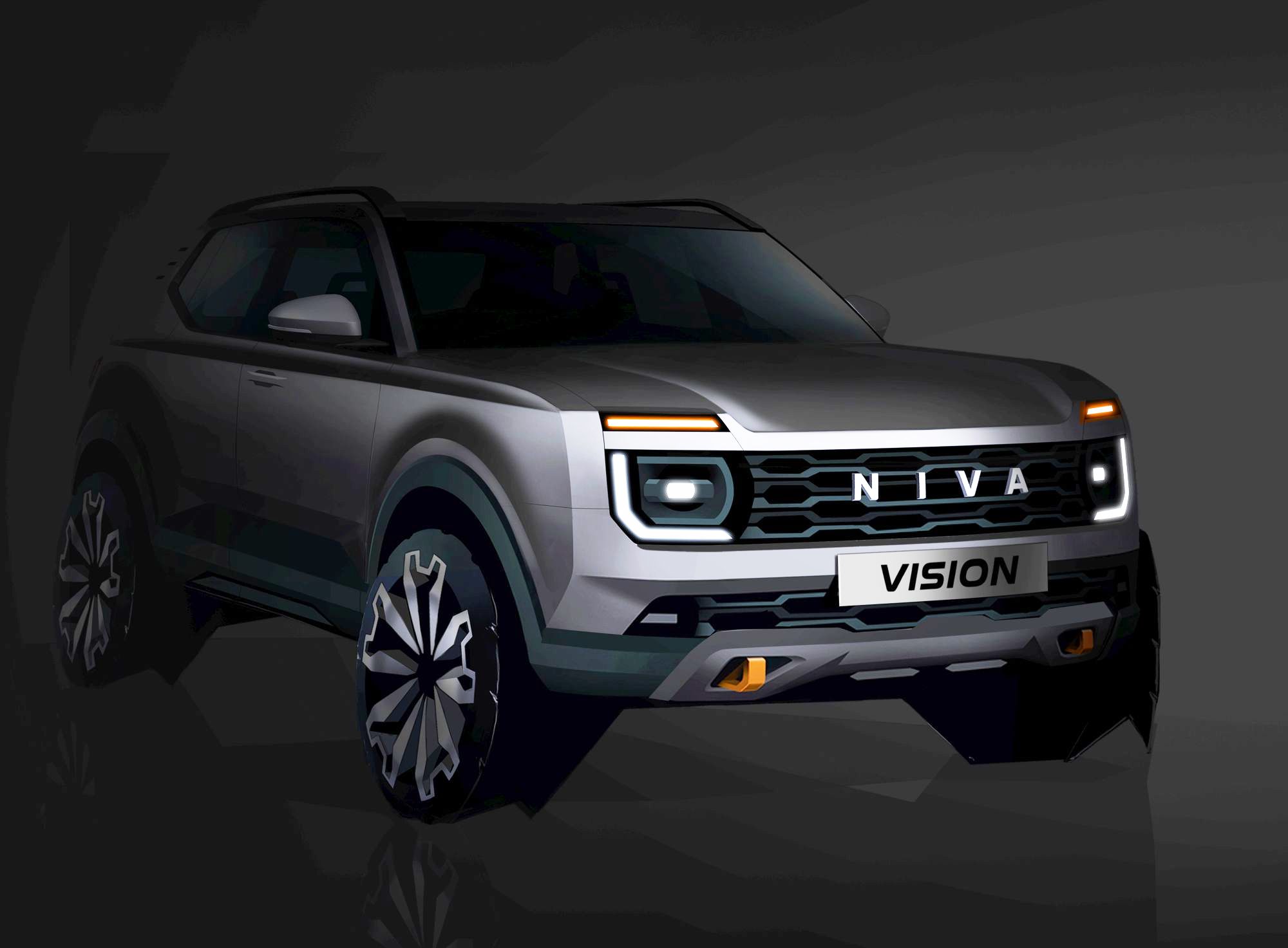 Lada Niva Vision (2021): Vize vozu pro rok 2024
