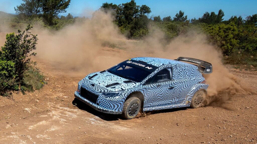Hyundai i20 N WRC prototyp pro rok 2022