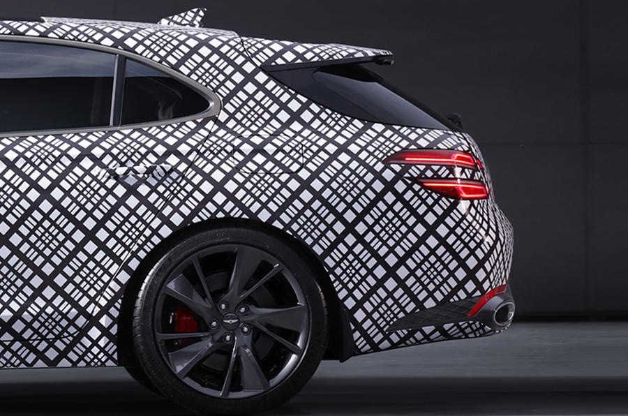 Genesis G70 Shooting Brake 2022 teaser