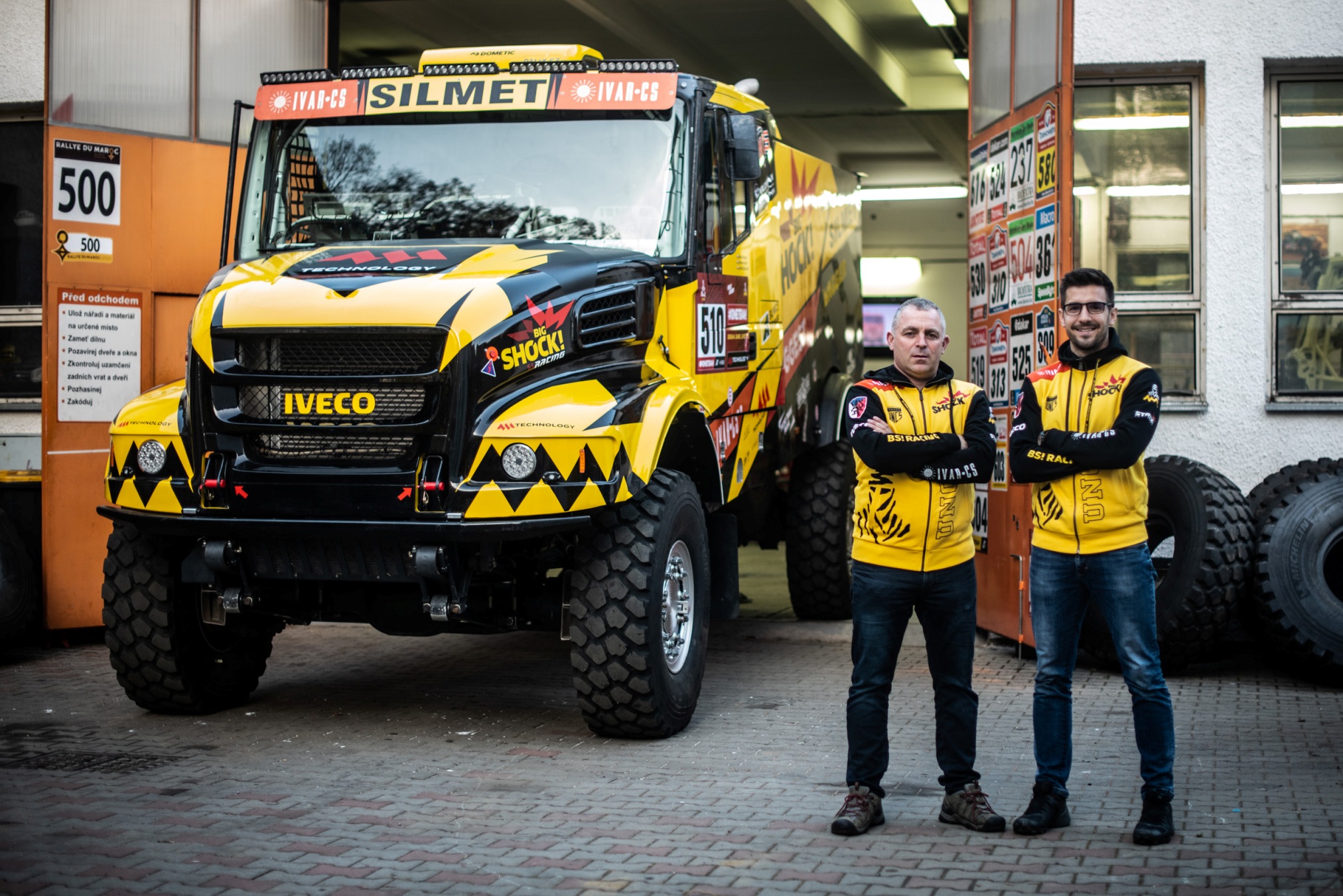 Martin Macík a Martin Šoltys před Rallye Dakar 2022