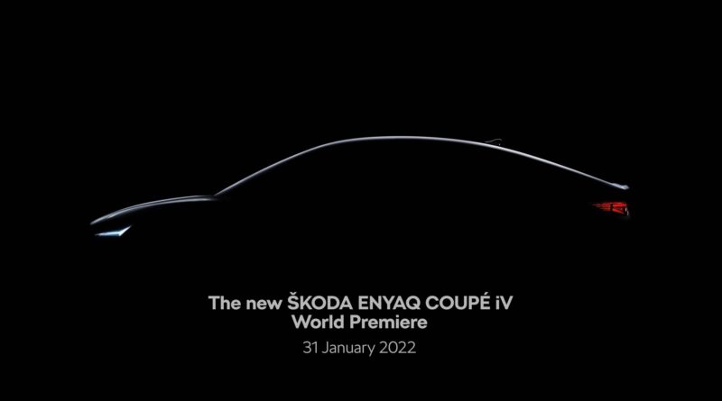 Škoda Enyaq Coupé iV teaser