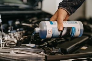 Doplnění provozních kapalin: chladicí kapalina