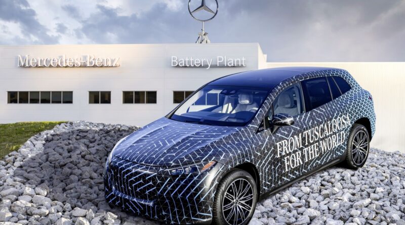 Mercedes-Benz EQS SUV 2022