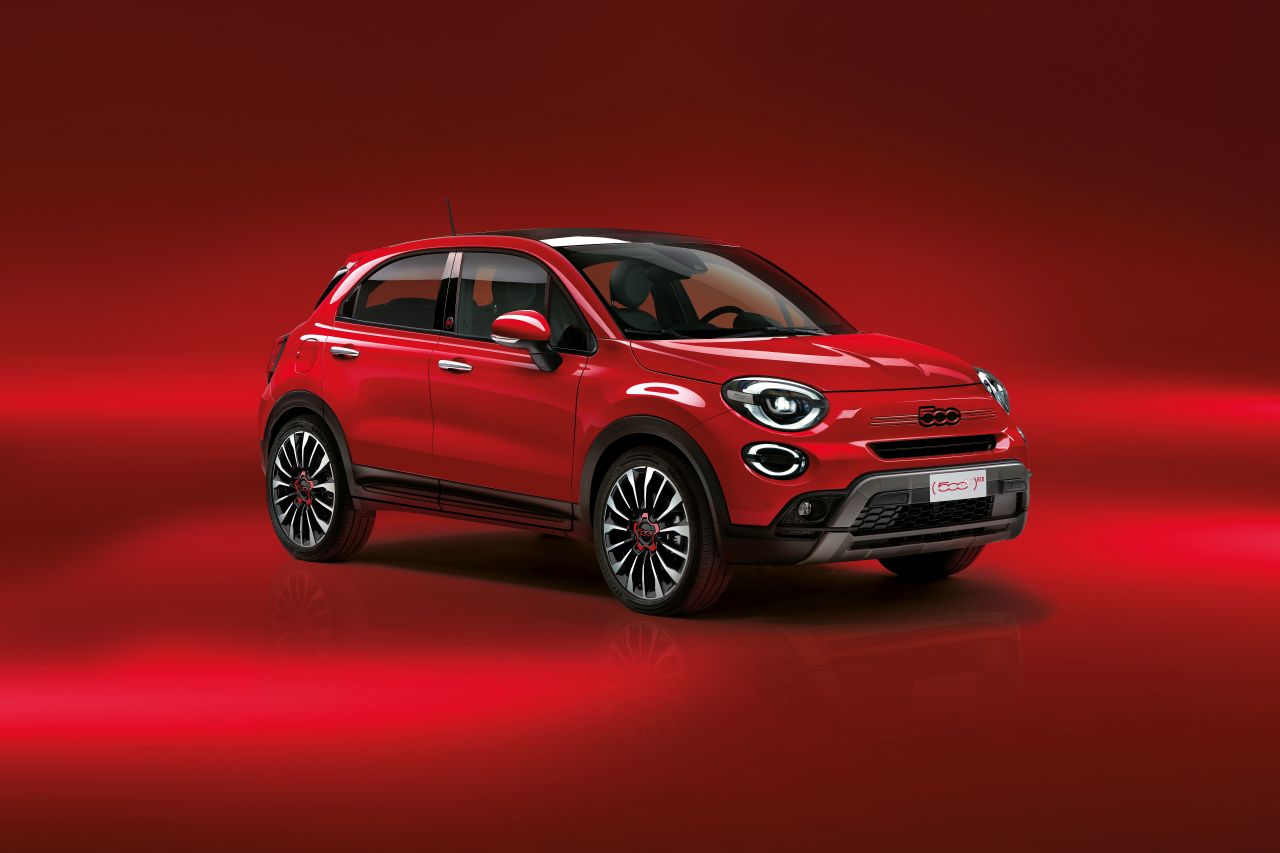Fiat 500X hybrid Red 2022