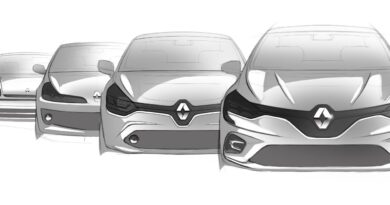 Renault Clio: skica