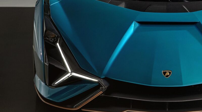 Lamborghini Sián detail