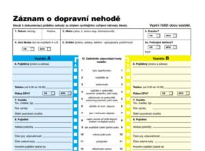 Záznam o dopravní nehodě