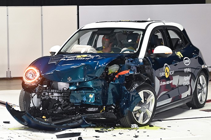 Ora Funky Cat crash test