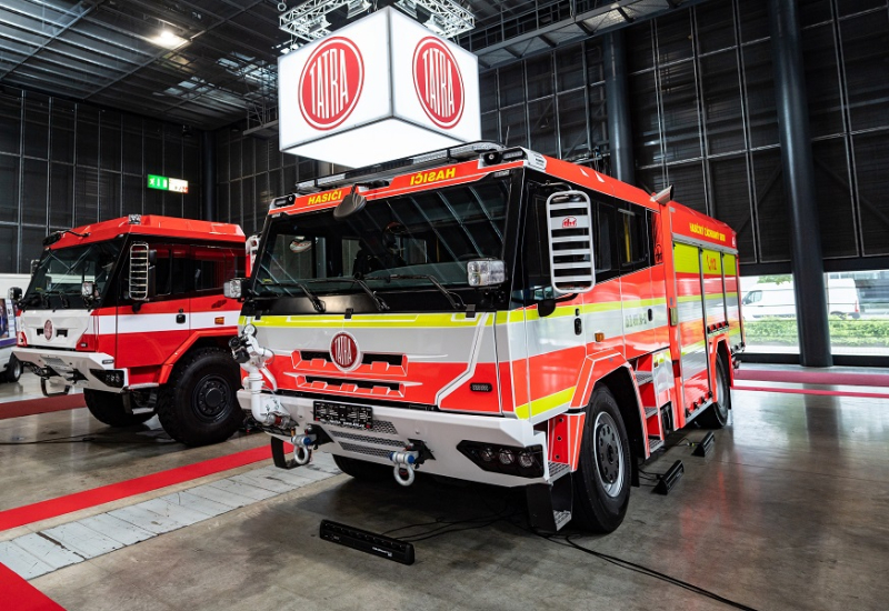 Nová Tatra Force pro rok 2023 se odhaluje. Zatím pro hasiče