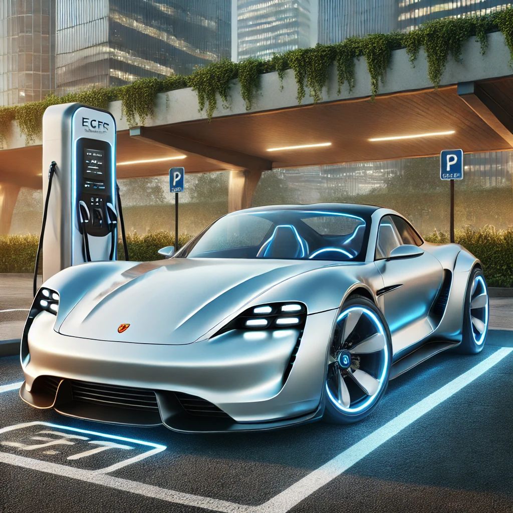 AI vision of new Porsche Boxster EV