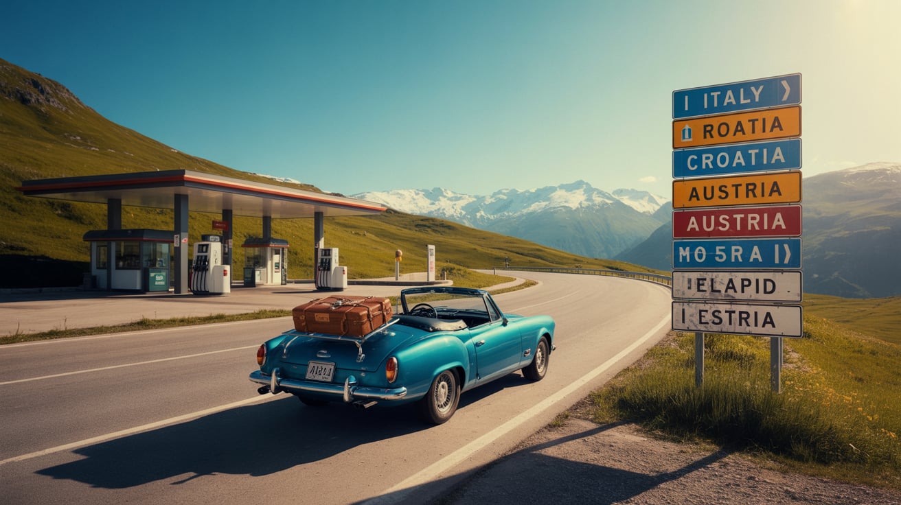 Kde natankovat cestou na dovolenou? Letos se vyplatí načerpat ještě před hranicemi. Připlatíte si v Dánsku, Německu i Itálii