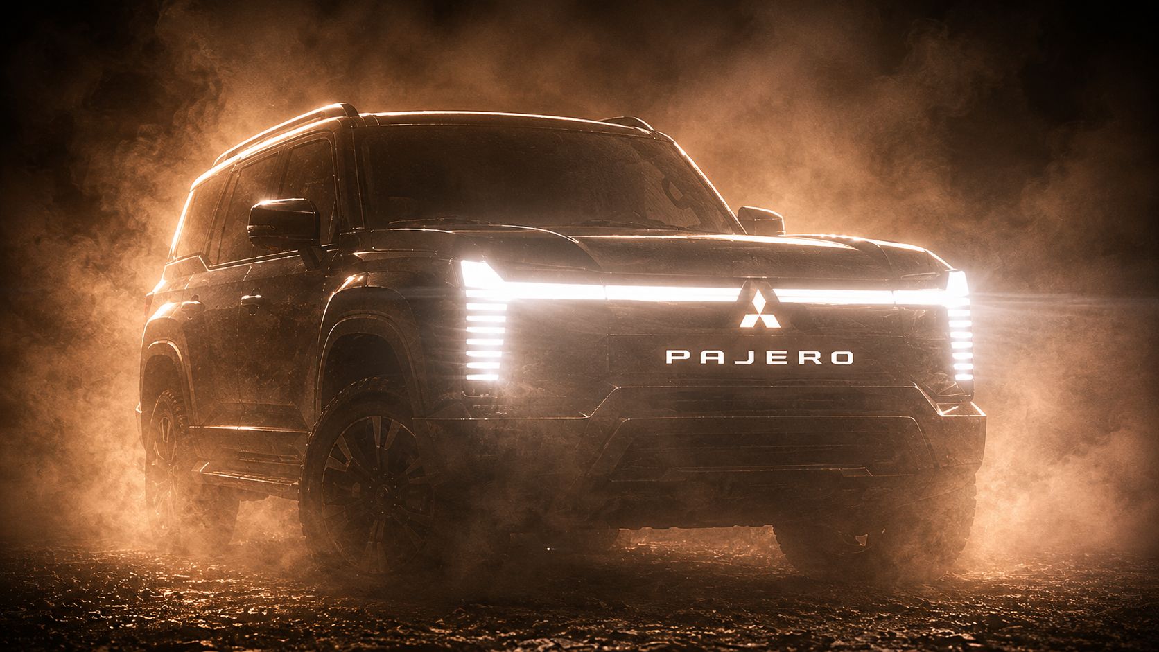 Mitsubishi Pajero AI vision 2026