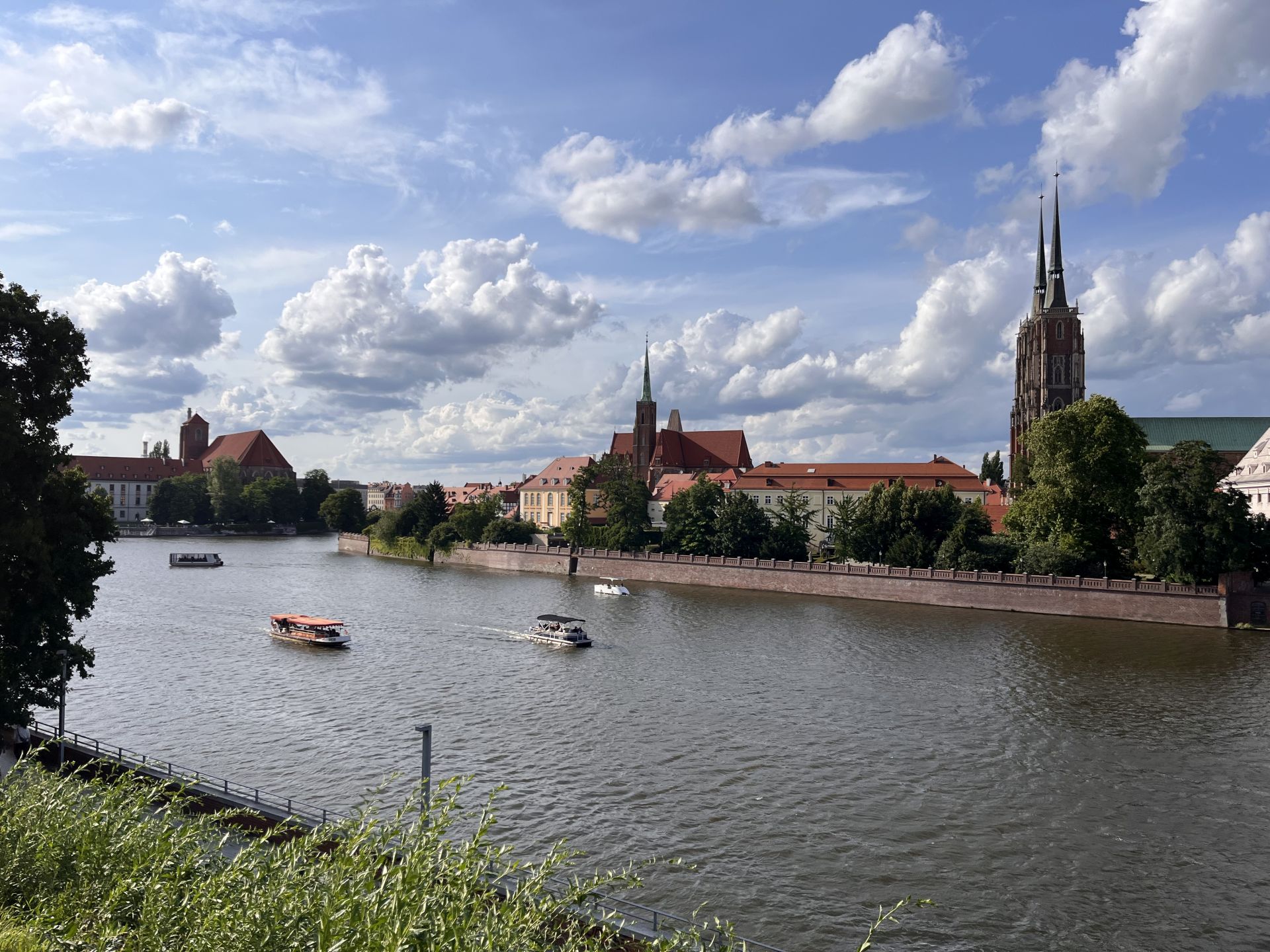 Pohled na Ostrow Tumski
