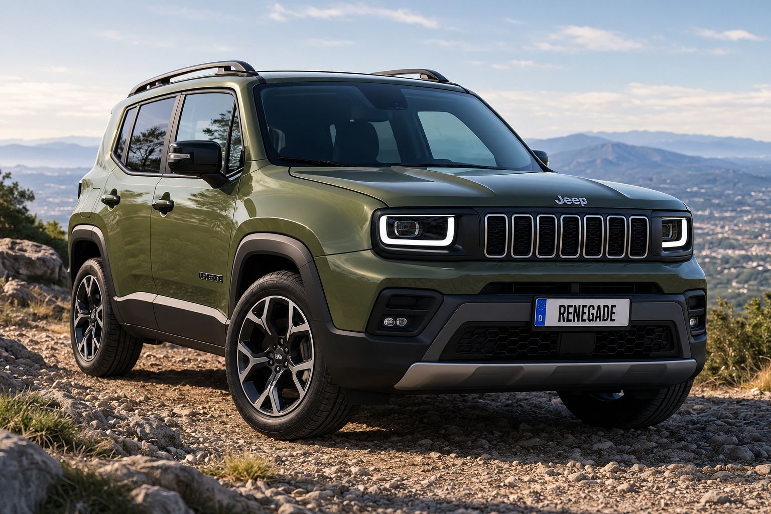 Jeep Renegade druhé generace: AI Vize